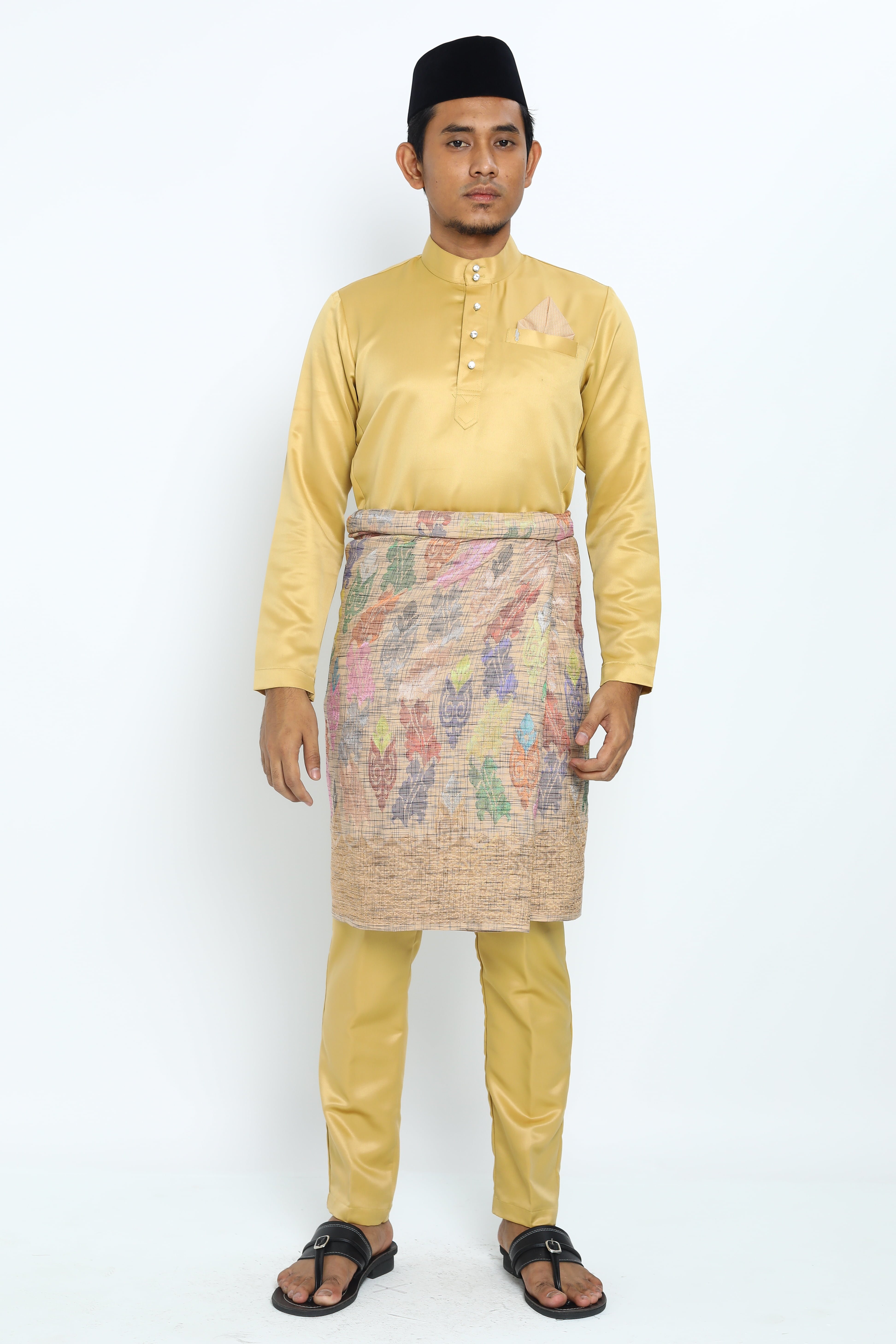  Baju Melayu Far8 Gold FAR8